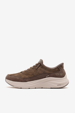 Skechers Slip-ins: Contour Foam - Cozy Fit Erkek Spor Ayakkabı KAHVERENGI