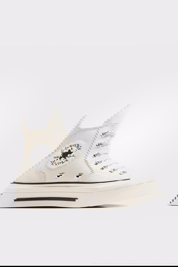 Converse Chuck 70 De Luxe Squared Kadın Platform Sneaker BEYAZ