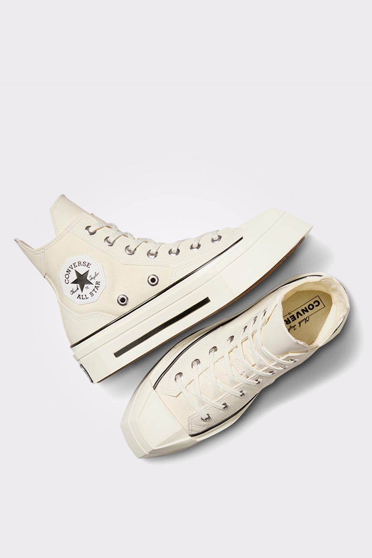 Converse Chuck 70 De Luxe Squared Unisex Platform Sneaker BEYAZ