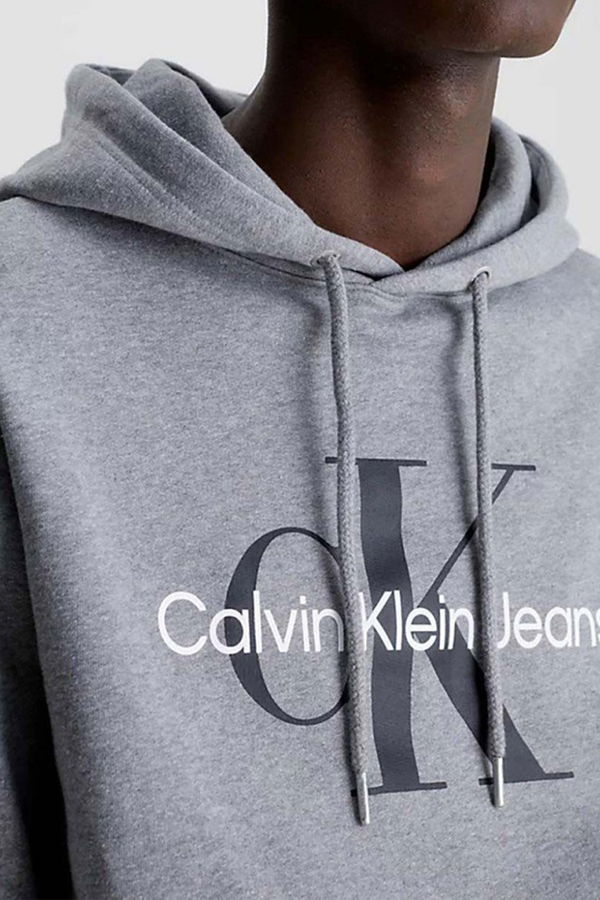 Calvin Klein Kapüşonlu Erkek Sweat GRİ