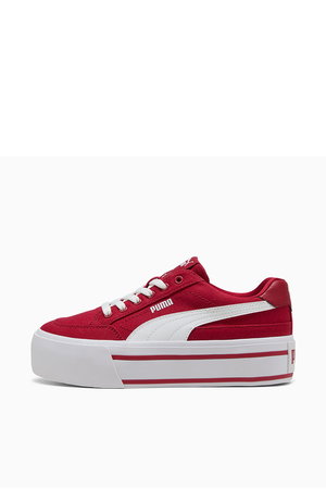 Puma Cort Classic Vulc Kadın Spor Ayakkabı Kırmızı