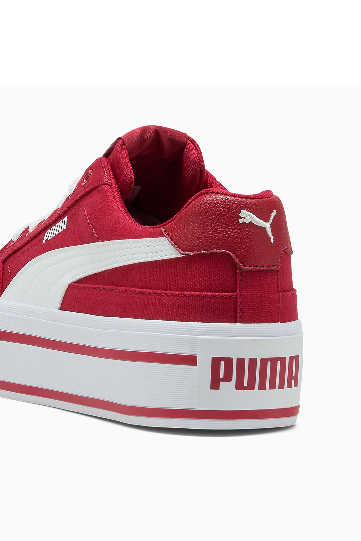 Puma Cort Classic Vulc Kadın Spor Ayakkabı Kırmızı