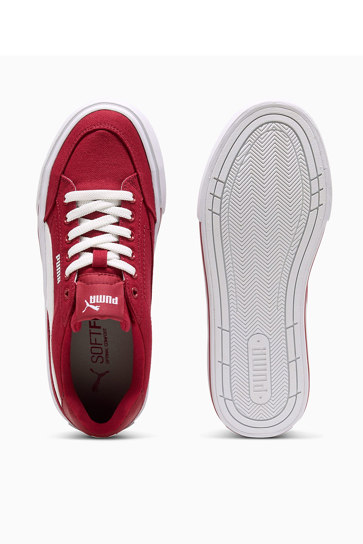 Puma Cort Classic Vulc Kadın Spor Ayakkabı Kırmızı