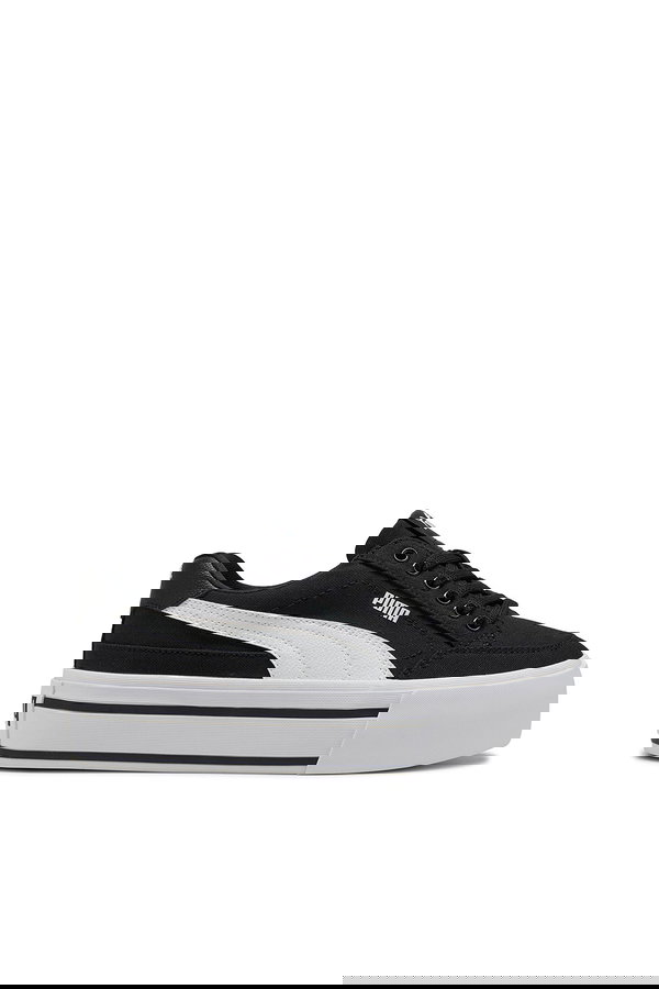 Puma Cort Classic Vulc Kadın Spor Ayakkabı SİYAH