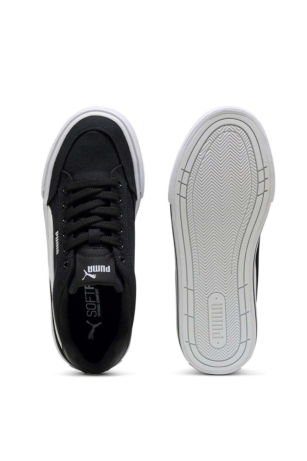 Puma Cort Classic Vulc Kadın Spor Ayakkabı SİYAH