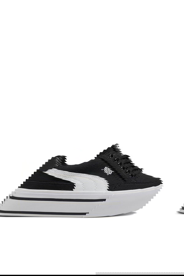 Puma Cort Classic Vulc Kadın Spor Ayakkabı SİYAH