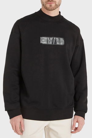Calvin Klein Baskılı Erkek Sweat SİYAH Calvin Klein Baskılı Erkek Sweat SİYAH