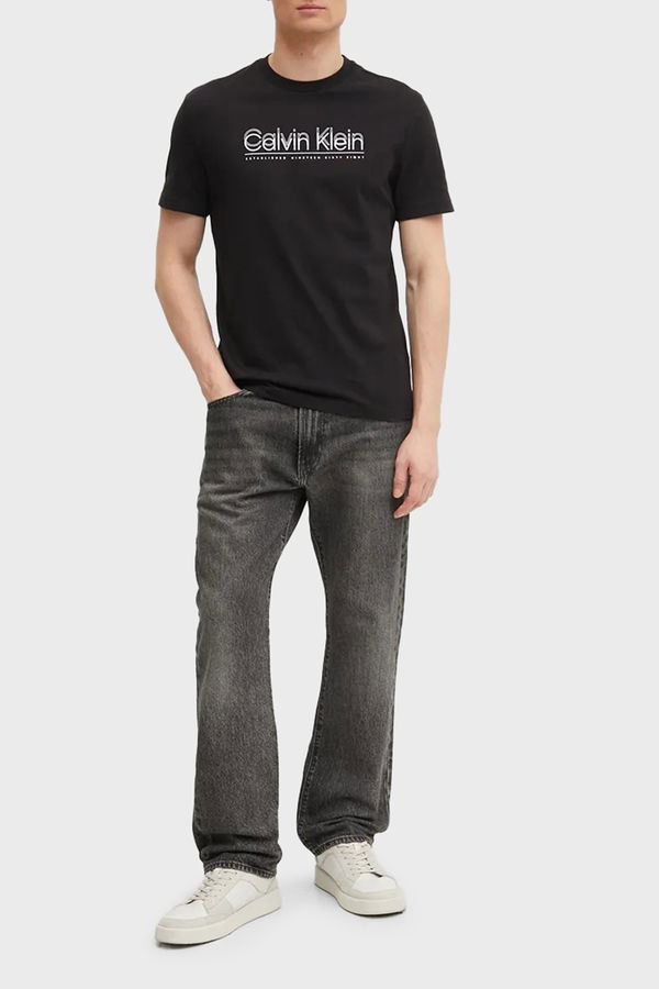 Calvin Klein Erkek T-shirt SİYAH