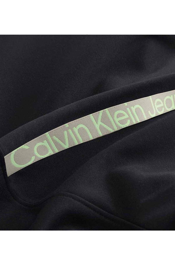 Calvin Klein Fermuarlı Erkek Sweat SİYAH