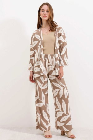 Gabria Desenli Kimono Takım VİZON Gabria Desenli Kimono Takım VİZON