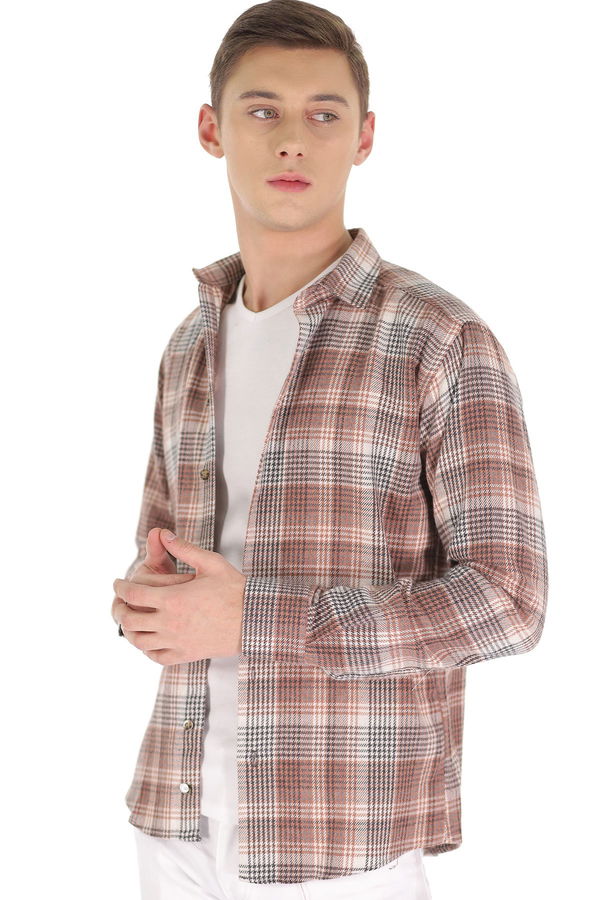Slimfit Oduncu Gömlek soğan Slimfit Oduncu Gömlek soğan