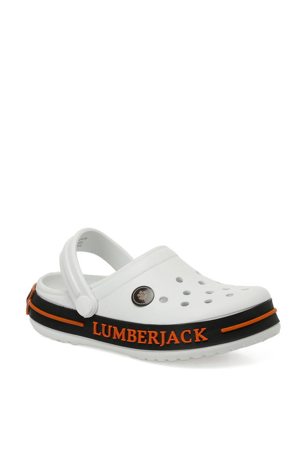 Lumberjack Devon Çocuk Terlik Beyaz
