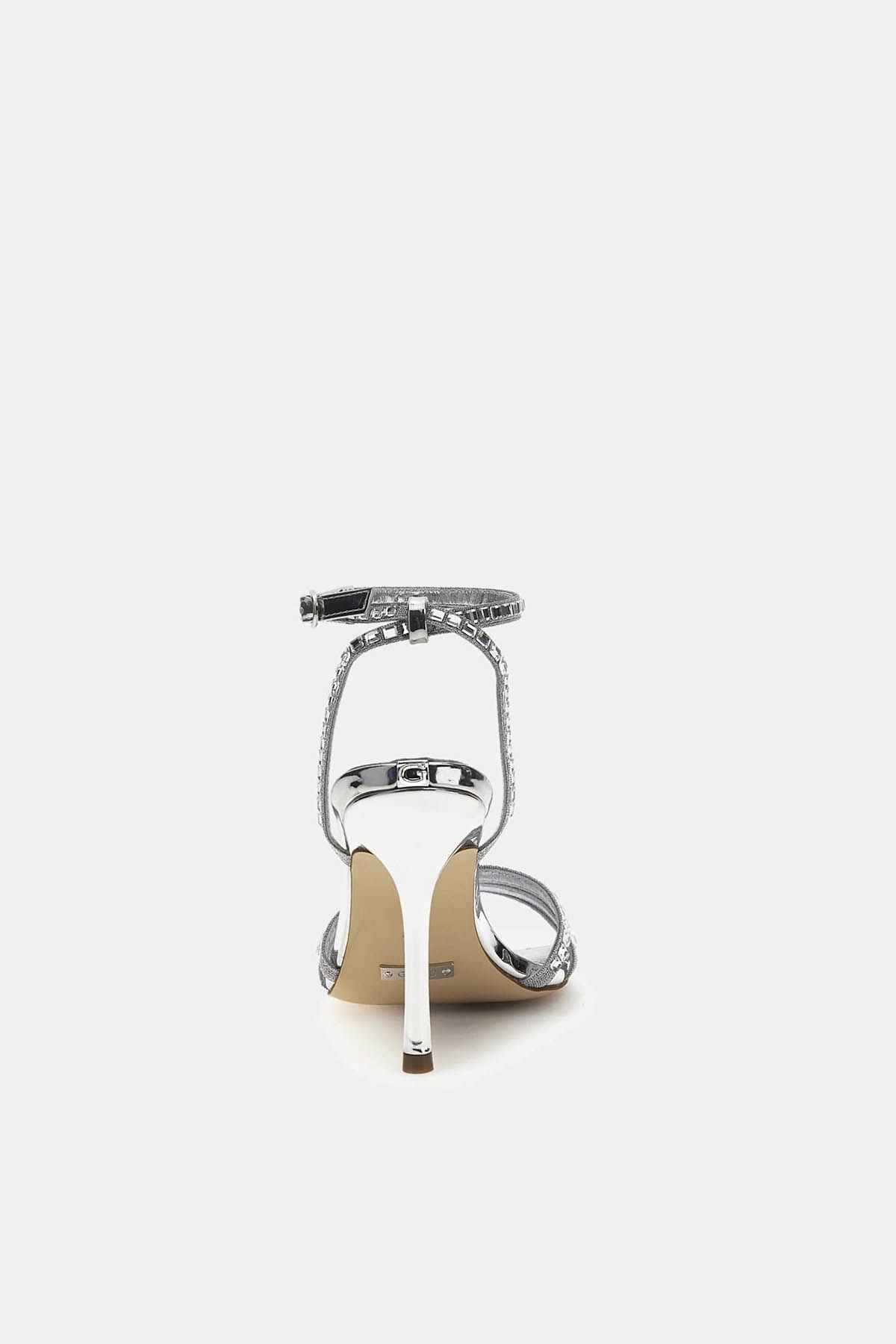Guess Divinit Lamine Topuklu Ayakkabı GÜMÜŞ Guess Divinit Lamine Topuklu Ayakkabı GÜMÜŞ