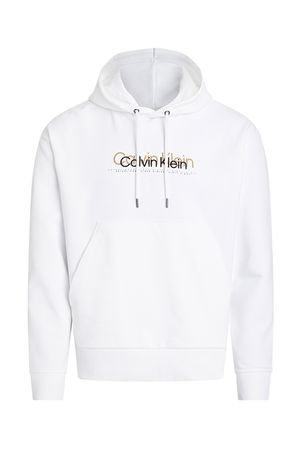 Calvin Klein Baskılı Kapüşonlu Erkek Sweat BEYAZ Calvin Klein Baskılı Kapüşonlu Erkek Sweat BEYAZ