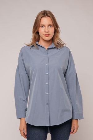 Gabria Düz Gömlek INDIGO Gabria Düz Gömlek INDIGO