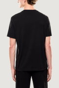 EA7 Erkek Bisiklet Yaka T-shirt SIYAH