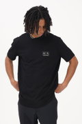 EA7  Erkek Bisiklet Yaka T-shirt SIYAH