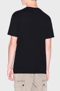 EA7  Erkek Bisiklet Yaka T-shirt SIYAH