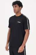 EA7  Erkek Bisiklet Yaka T-shirt SIYAH