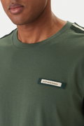 EA7  Erkek Bisiklet Yaka T-shirt YESIL