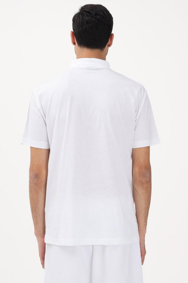 EA7  Erkek Polo Yaka T-shirt Beyaz