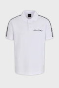 EA7  Erkek Polo Yaka T-shirt Beyaz