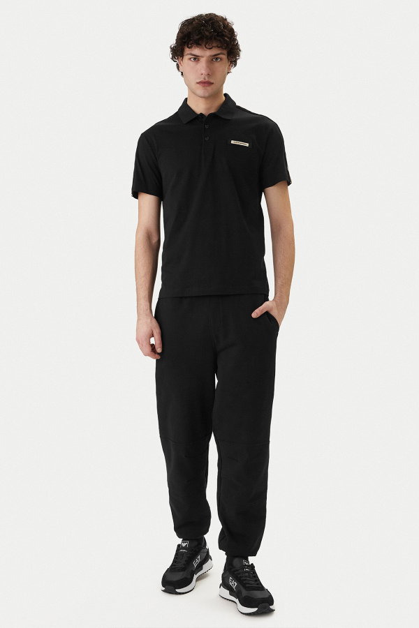 EA7  Erkek Polo Yaka T-shirt LACIVERT