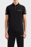 EA7  Erkek Polo Yaka T-shirt SIYAH