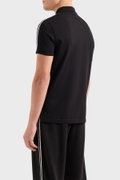 EA7  Erkek Polo Yaka T-shirt SIYAH