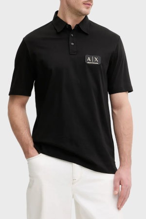 EA7  Erkek Polo Yaka T-shirt SIYAH