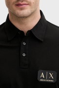 EA7  Erkek Polo Yaka T-shirt SIYAH