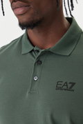 EA7 Erkek Polo Yaka T-shirt YESIL