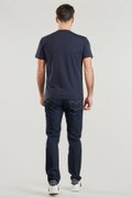 EA7 Erkek Bisiklet Yaka T-shirt LACIVERT