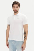 EA7 Erkek Polo Yaka T-shirt Beyaz
