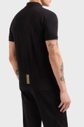 EA7 Erkek Polo Yaka T-shirt SIYAH