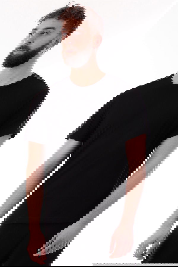 EA7 Polo Yaka Erkek T-shirt SIYAH