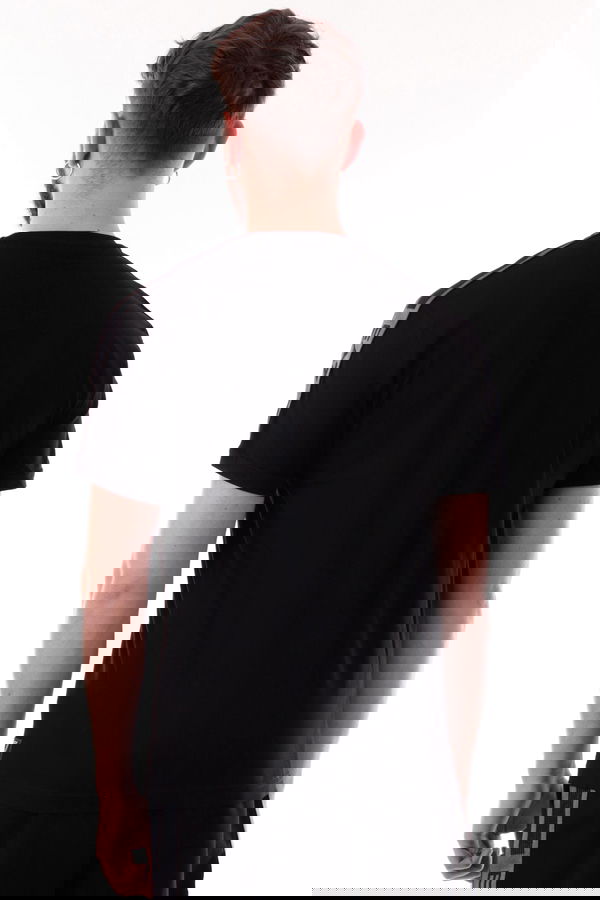 EA7 Polo Yaka Erkek T-shirt SIYAH