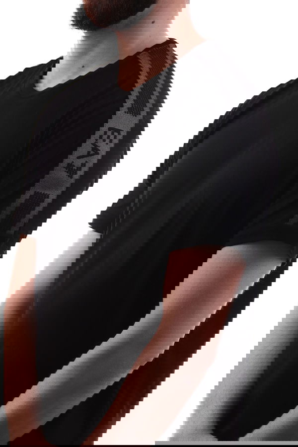 EA7 Polo Yaka Erkek T-shirt SIYAH