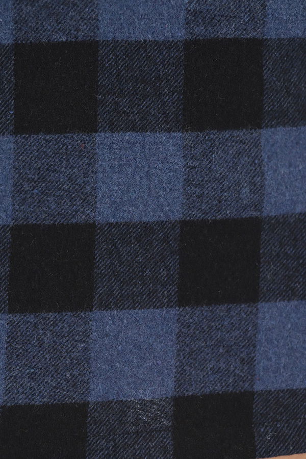 Ekose Mini Etek INDIGO Ekose Mini Etek INDIGO