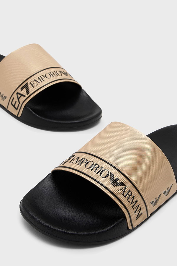 Emporio Armani Erkek Terlik GOLD