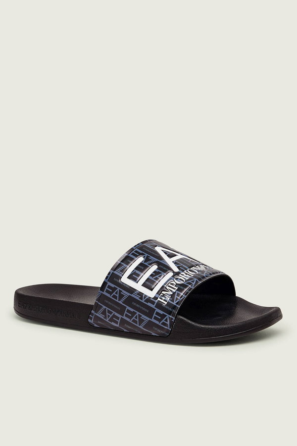Emporio Armani Erkek Terlik SİYAHGRİ