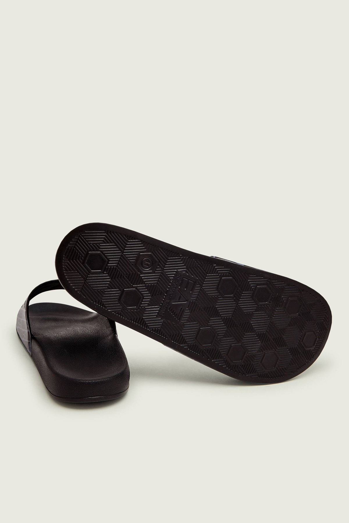 Emporio Armani Erkek Terlik SİYAHGRİ