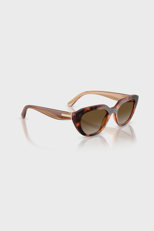 Vogue Eyewear Kadın Polarize Güneş Gözlüğü KAHVE