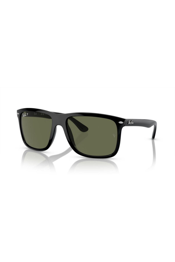 Ray-Ban Boyfriend Two Unisex Polarize Güneş Gözlüğü SİYAH-GRİ
