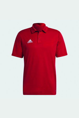 Adidas Polo Yaka Erkek T-shirt KIRMIZI