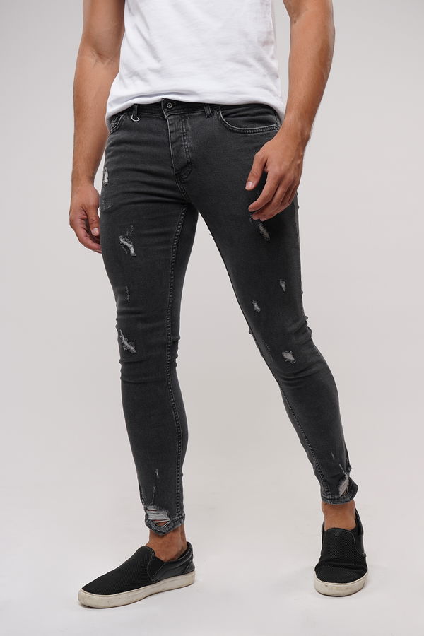 Yırtıklı Jean MAVİ TİNT Yırtıklı Jean MAVİ TİNT