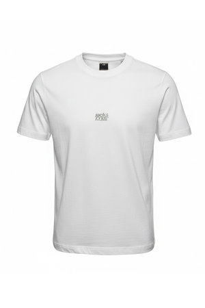 Jack & Jones Baskılı Erkek T-shirt Beyaz
