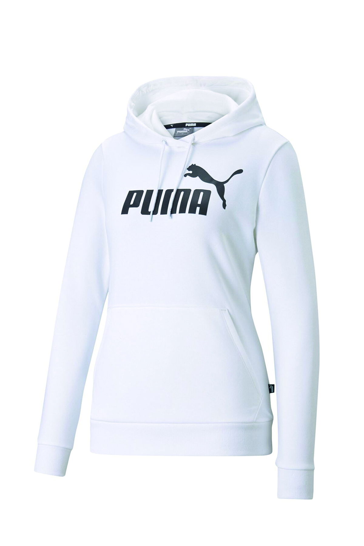 Puma Kapüşonlu Kadın Sweat Beyaz