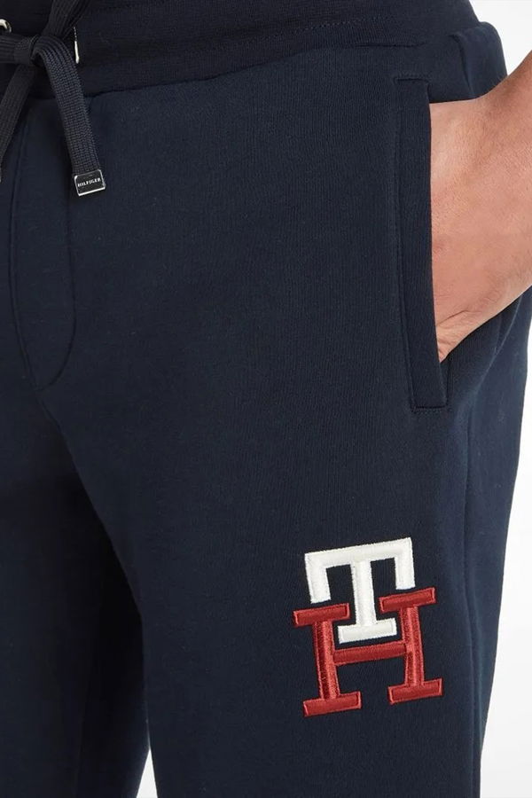 Tommy Hilfiger Paça Lastikli Eşofman Altı LACİVERT