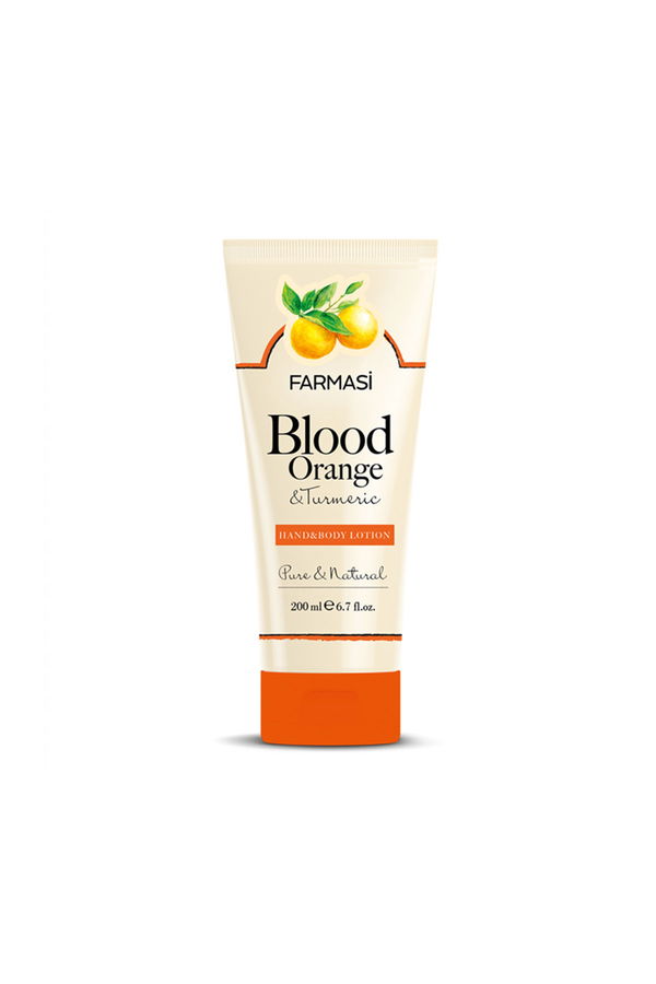 FARMASİ BLOOD ORANGE & TURMENIC EL VE VÜCUT LOSYONU STD FARMASİ BLOOD ORANGE & TURMENIC EL VE VÜCUT LOSYONU STD